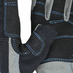 Short Finger Gloves Black JM